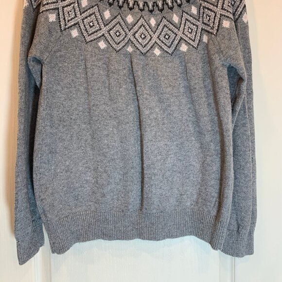 Stormpack Sunice – Women’s Fair Isle Sweater (Grey) Large (L) - Picture 5 of 5